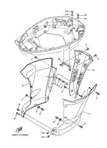 F350AETX drawing BOTTOM-COVER-3