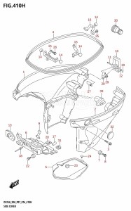 DF25A From 02504F-610001 (P01)  2016 drawing SIDE COVER (DF30ATH:P01)