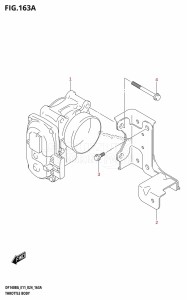 DF140BG From 14004F-440001 (E11 - E40)  2024 drawing THROTTLE BODY