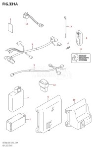 DF250A From 25003P-610001 (E01 E40)  2016 drawing KEY LESS START (DF300A:E01)