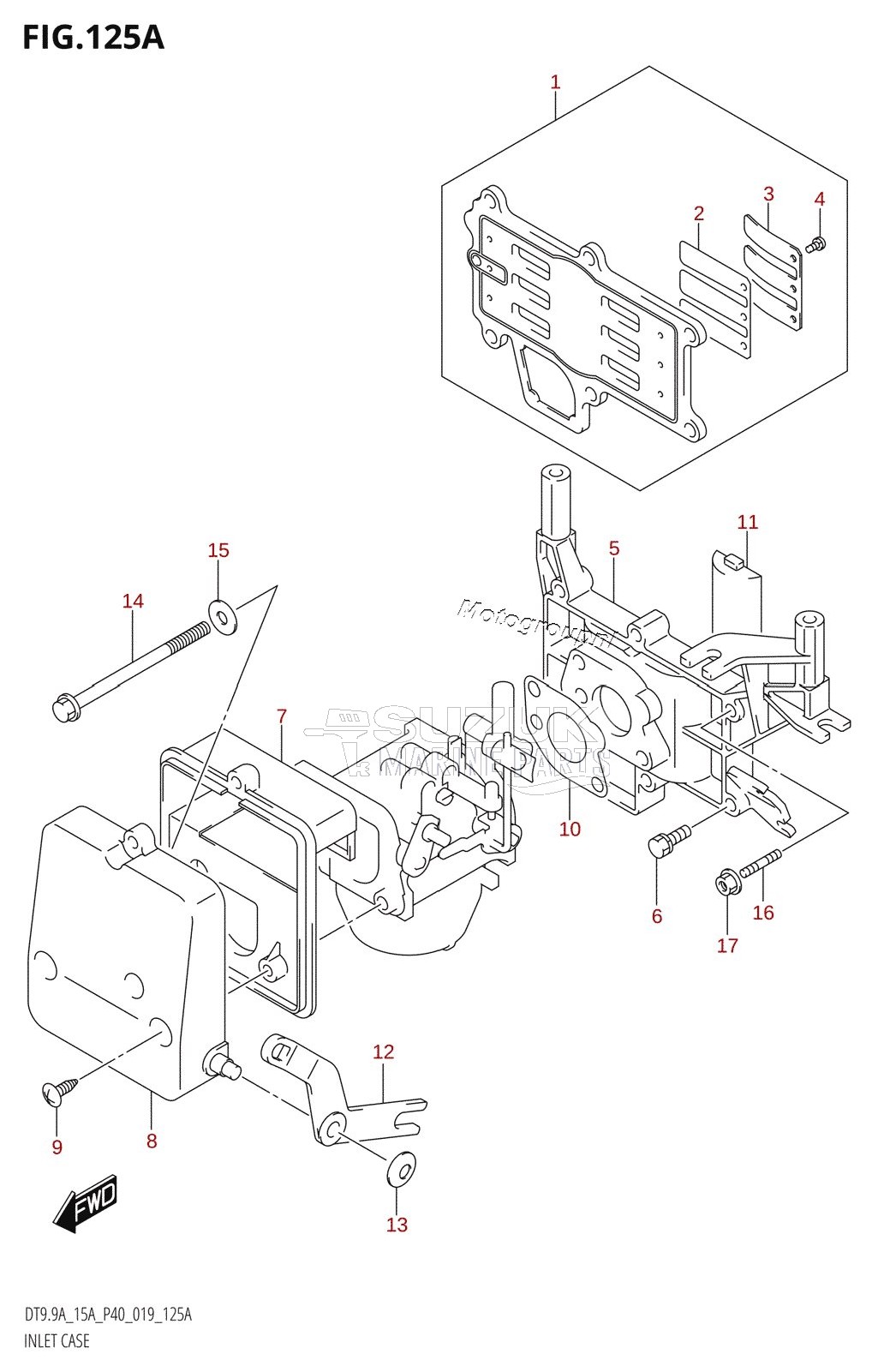 INLET CASE (DT9.9A)