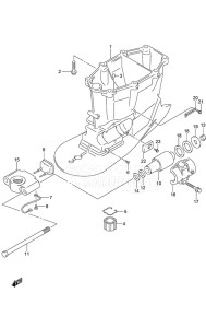 DF 200 drawing Drive Shaft Housing (Type: X)