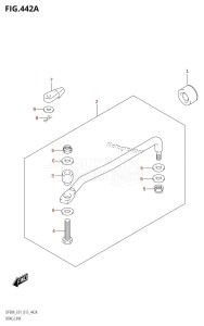 DF90A From 09003F-510001 (E03)  2015 drawing DRAG LINK (DF70A:E01)