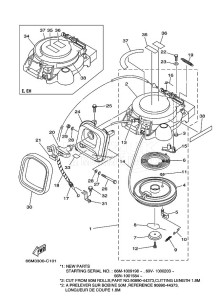 F15AEL drawing STARTER-MOTOR