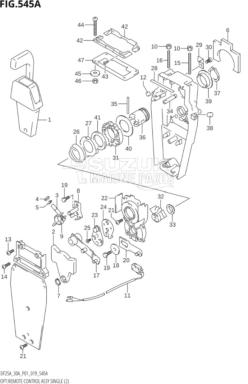 OPT:REMOTE CONTROL ASSY SINGLE (2)