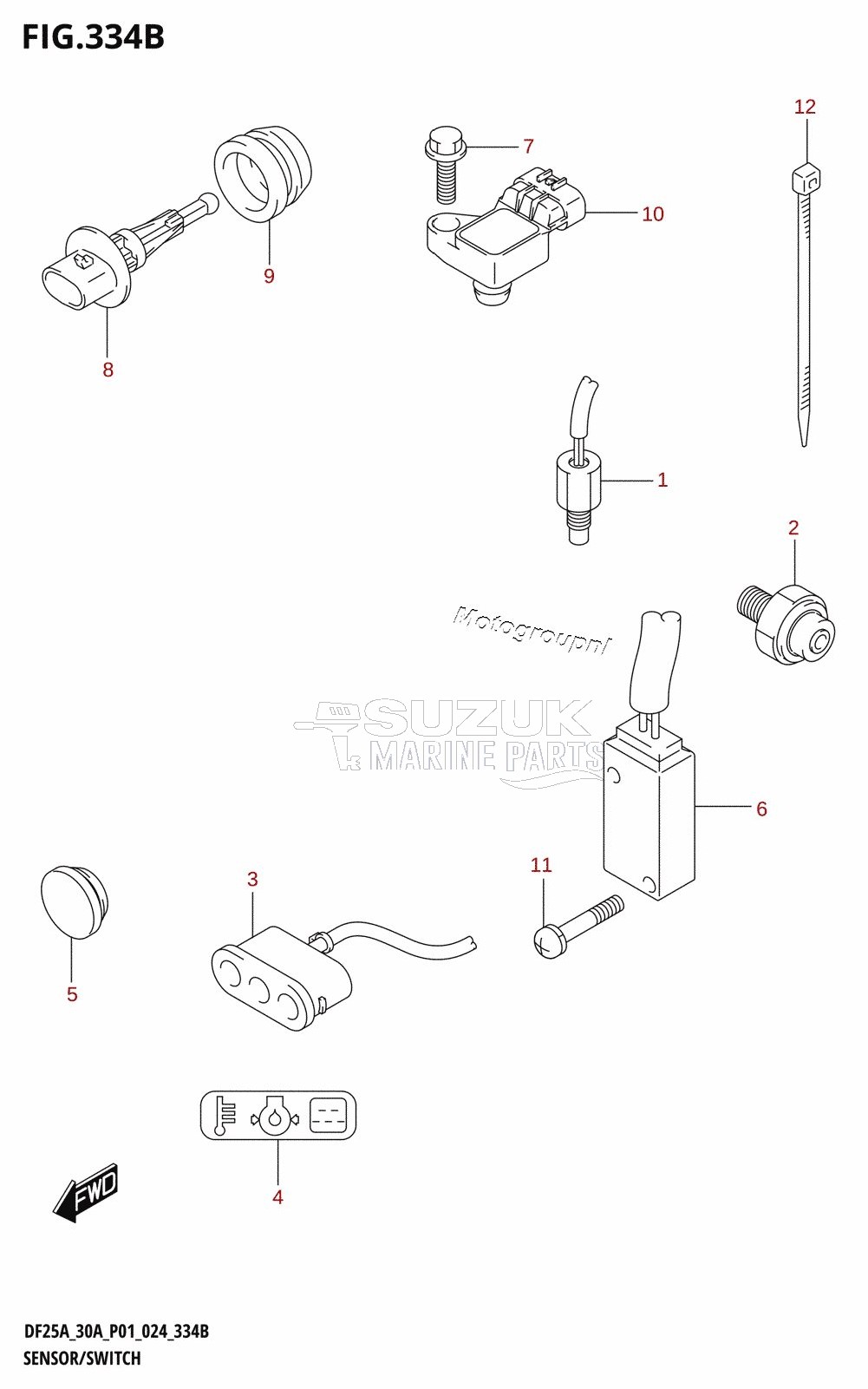 SENSOR /​ SWITCH (DF30AR)