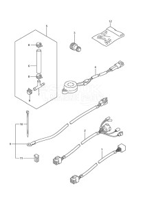 Outboard DF 175 drawing Harness (1)