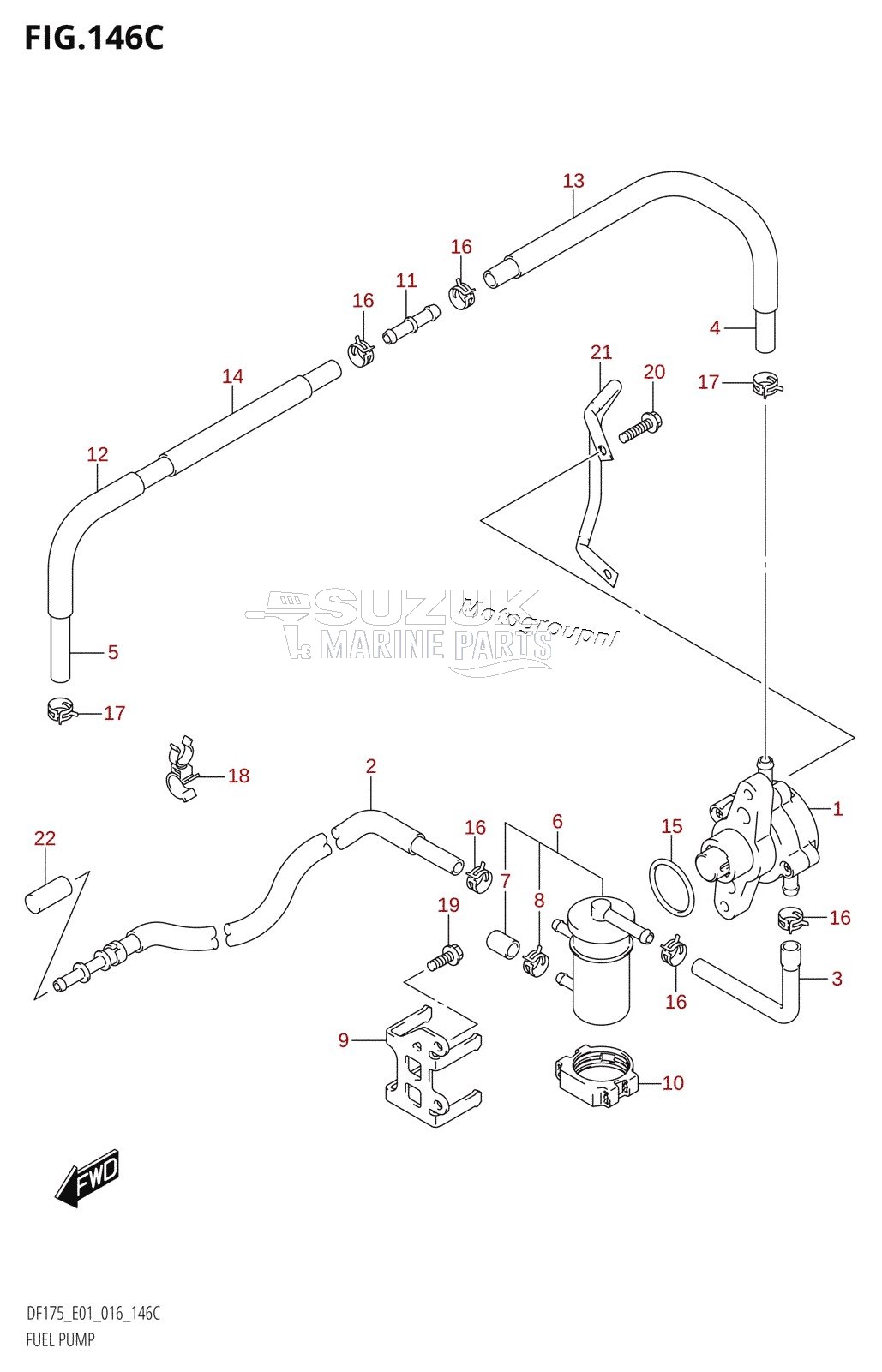 FUEL PUMP (DF150TG:E01)