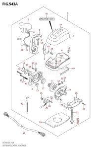 DF300Z From 30001Z-980001 (E03)  2009 drawing OPT:REMOTE CONTROL ASSY SINGLE (K7)