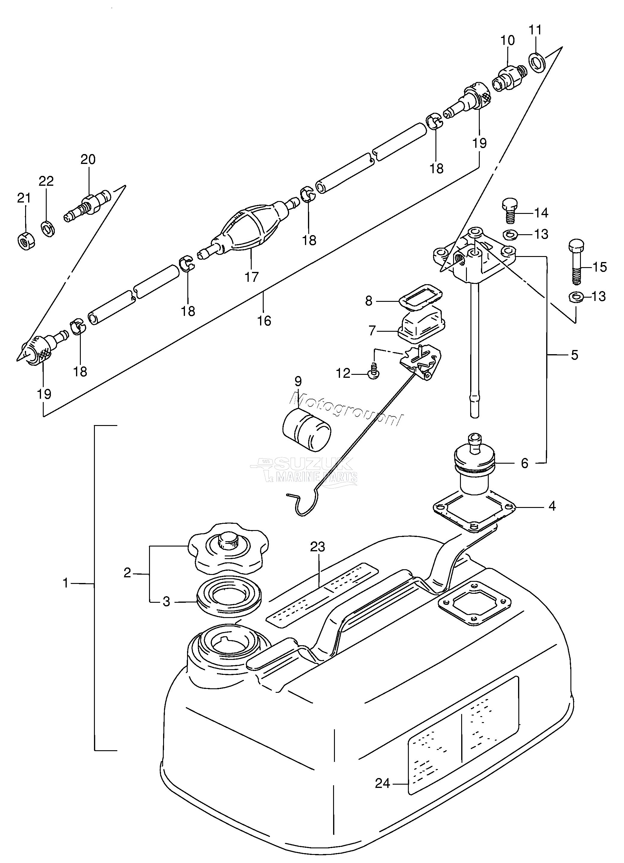 FUEL TANK (E28)