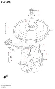 DT25 From 02503K-910001 (P36-)  2019 drawing MAGNETO (DT30)