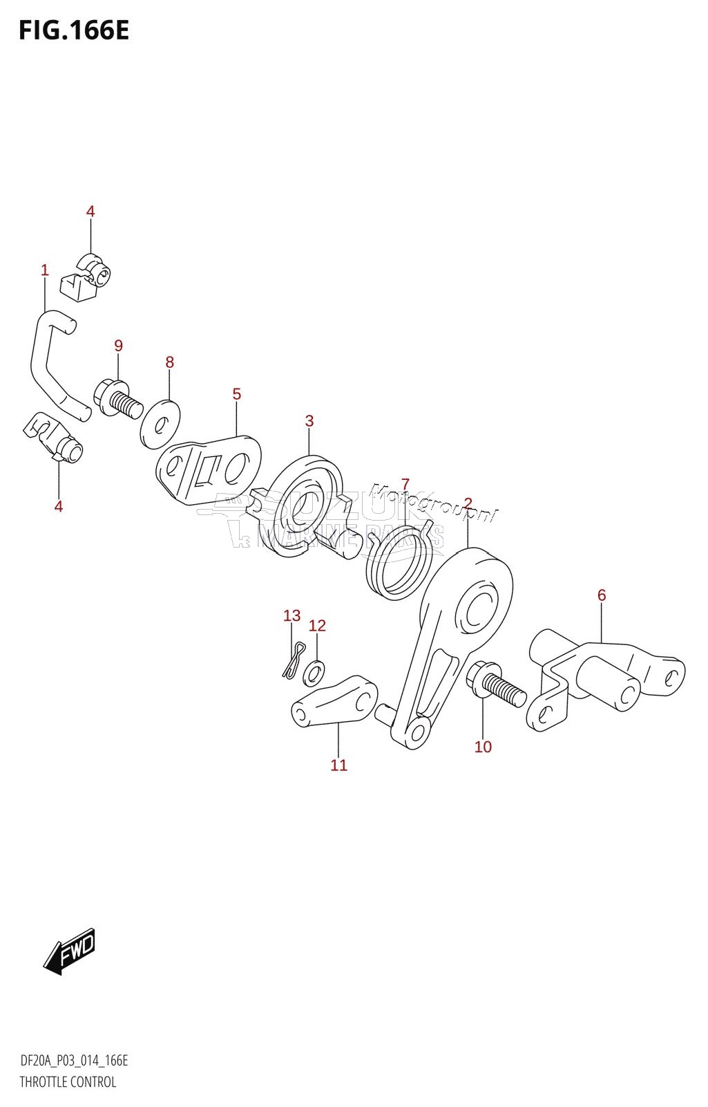 THROTTLE CONTROL (DF20AT:P03)