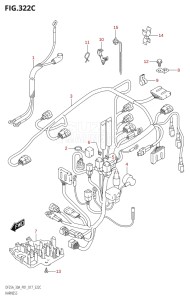 02504F-710001 (2017) 25hp P01-Gen. Export 1 (DF25A  DF25AR  DF25AT  DF25ATH) DF25A drawing HARNESS (DF25AT:P01)