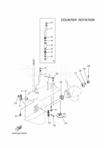 LF150XB-2019 drawing PROPELLER-HOUSING-AND-TRANSMISSION-4