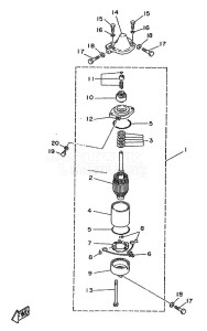 150A drawing STARTER-MOTOR