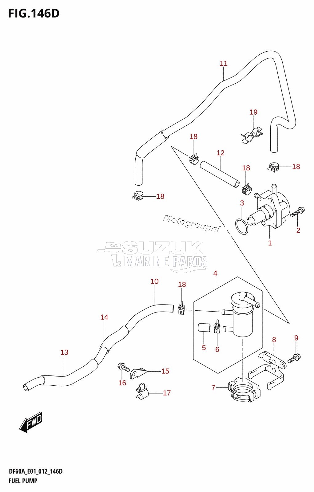 FUEL PUMP (DF50A:E01)