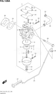 00403F-240001 (2022) 4hp P01-Gen. Export 1 (DF4A) DF4A drawing CARBURETOR (DF4A)