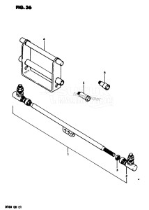 DT60 From 06001-301001 ()  1983 drawing OPT : TIE ROD