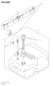 DF25 From 02503F-310001 (E01)  2013 drawing FUEL TANK