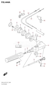 DF6A From 00603F-710001 (P03)  2017 drawing TILLER HANDLE