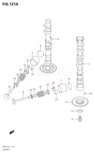 06002F-010001 (2010) 60hp E01 E40-Gen. Export 1 - Costa Rica (DF60ATHK10  DF60ATK10  DF60AWTHK10  DF60AWTK10) DF60A drawing CAMSHAFT