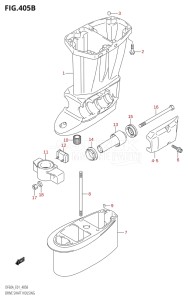 05003F-110001 (2011) 50hp E01-Gen. Export 1 (DF50AT  DF50ATH) DF50A drawing DRIVE SHAFT HOUSING (DF40AQH,DF40AT,DF50AT,DF50ATH,DF60AQH,DF60AWQH)