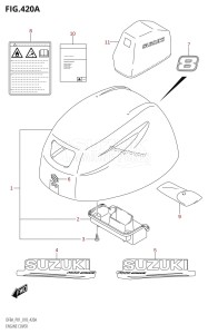 DF8A From 00801F-040001 (E01 P01   -)  2020 drawing ENGINE COVER (DF8A,DF8AR)