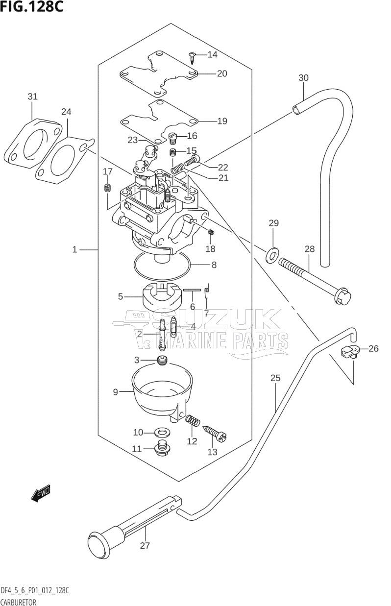 CARBURETOR (DF6:P01)