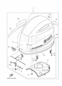 FL150DET1X drawing FAIRING-UPPER