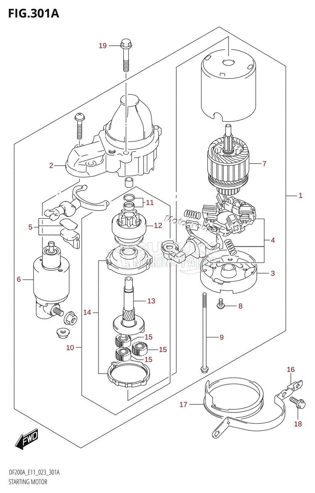 STARTING MOTOR