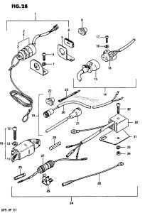 DT5 From 0501-551318 ()  1985 drawing OPTIONAL : ELECTRICAL