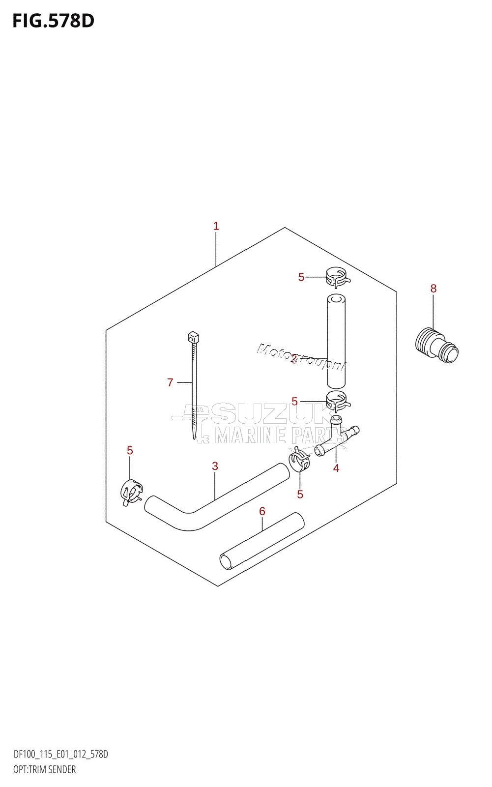 OPT:TRIM SENDER (DF115T:E40)