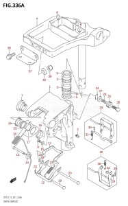 DT9.9 From 00991K-151001 (E13 E36)  2001 drawing SWIVEL BRACKET