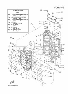 200FETOX drawing CYLINDER--CRANKCASE-2