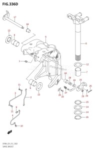 DF70A From 07003F-210001 (E01 E40)  2012 drawing SWIVEL BRACKET (DF70ATH:E40)