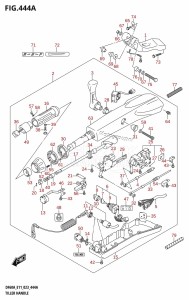 DF60A From 06003F-040001 (E01 E03 E11 E40)  2020 drawing TILLER HANDLE (DF40AQH,DF60AQH)