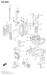 DF350A From 35001F-710001 (E01)  2017 drawing PTT SWITCH /​ ENGINE CONTROL UNIT (DF325A:E01)