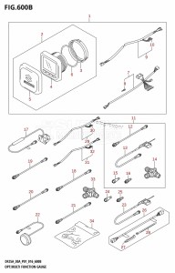 DF30A From 03003F-610001 (P01 P40)  2016 drawing OPT:MULTI FUNCTION GAUGE (DF25AT:P01)