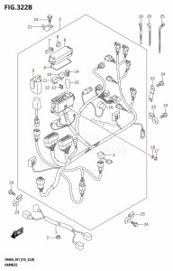 DF40A From 04003F-510001 (E01 E13)  2015 drawing HARNESS (DF40AQH:E01)