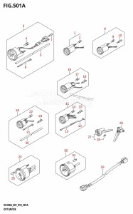 DF200A From 20003F-810001 (E01 E40)  2018 drawing OPT:METER