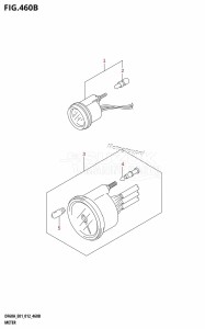 DF50A From 05003F-210001 (E01)  2012 drawing METER (DF40AST:E34)