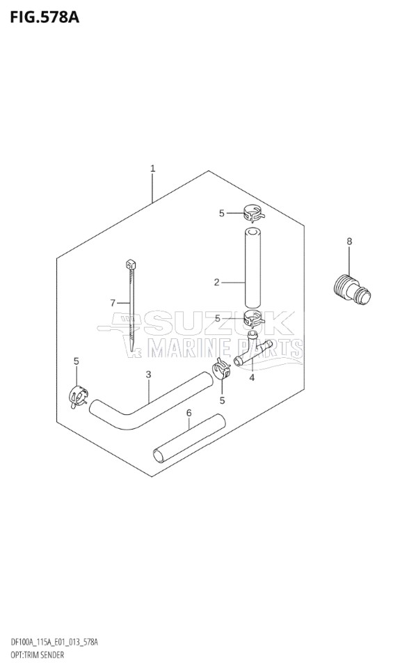 OPT:TRIM SENDER (DF100AT:E01)