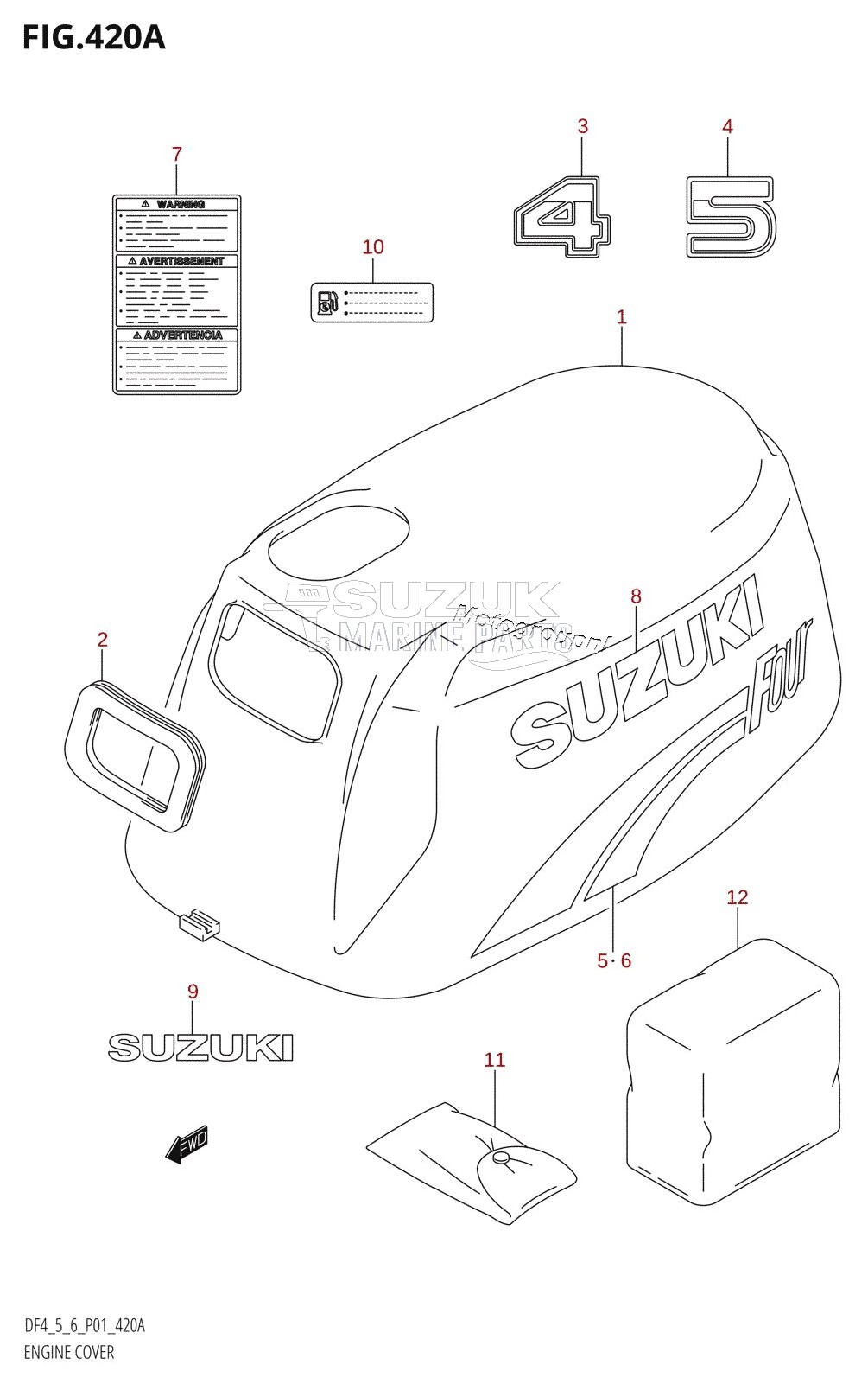 ENGINE COVER (K2)