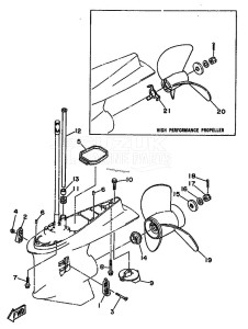 250AETO drawing PROPELLER-HOUSING-AND-TRANSMISSION-2