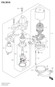 DF40A From 04003F-040001 (E03)  2020 drawing STARTING MOTOR