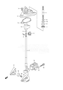 Outboard DF 300A drawing Clutch Rod