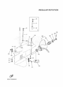 F200FETX drawing PROPELLER-HOUSING-AND-TRANSMISSION-2