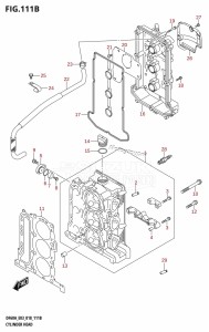 DF50A From 05004F-810001 (E03)  2018 drawing CYLINDER HEAD (DF60A,DF60AVT)