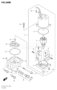 14003Z-610001 (2016) 140hp E01-Gen. Export 1 (DF140AZ) DF140AZ drawing PTT MOTOR (DF115AT:E01)