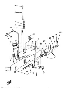 L140 drawing PROPELLER-HOUSING-AND-TRANSMISSION-2